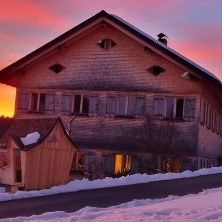 Ferienwohnung Schoenenbuehl Hittisau Buitenkant foto