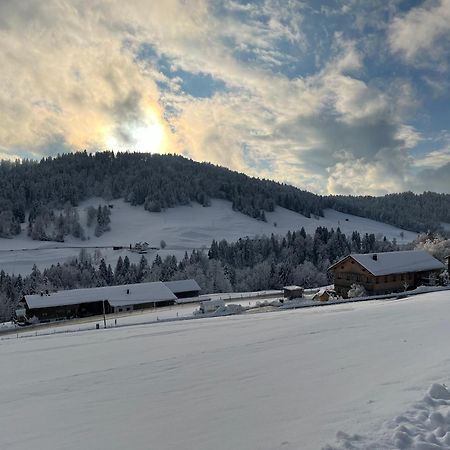 Ferienwohnung Schoenenbuehl Hittisau Buitenkant foto