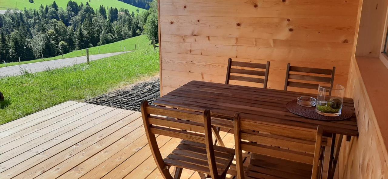 Ferienwohnung Schoenenbuehl Hittisau Buitenkant foto