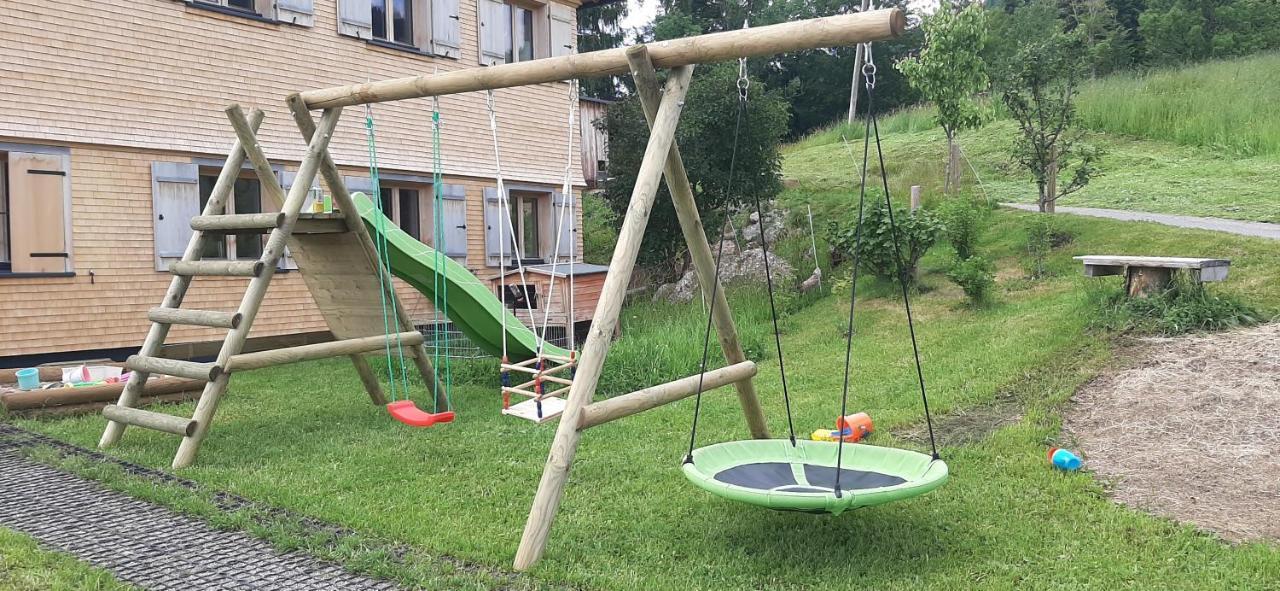 Ferienwohnung Schoenenbuehl Hittisau Buitenkant foto